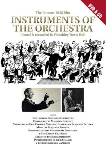 Instruments of the Orchestra (Benjamin Britten Malcolm Sargent) New DVD