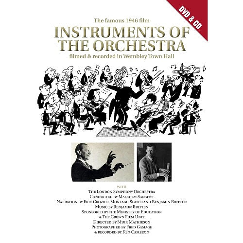 Instruments of the Orchestra (Benjamin Britten Malcolm Sargent) New DVD