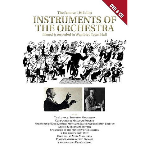 Instruments of the Orchestra (Benjamin Britten Malcolm Sargent) New DVD
