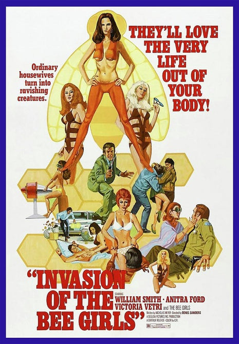 Invasion of the Bee Girls (William Smith Anitra Ford) New DVD Presale
