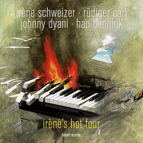 IRENE SCHWEIZER RUDIGER CARL Irenes Hot Four 4 New CD Presale