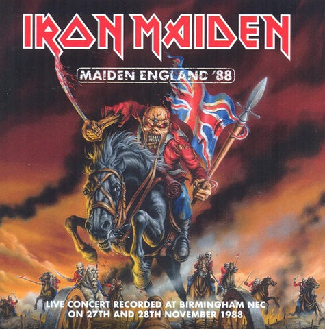 Iron Maiden Maiden England 88 2 Disc New CD