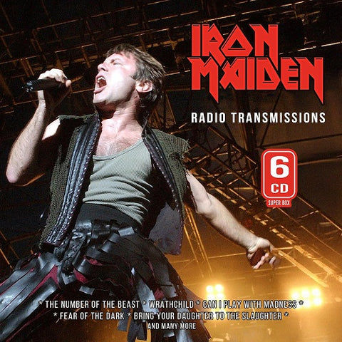 Iron Maiden Radio Transmissions 6 Disc New CD Box Set IN STOCK NOW
