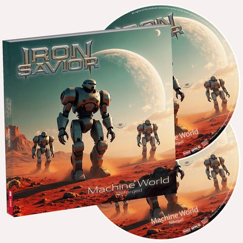 Iron Savior Reforged Machine World 2 Disc New CD Presale