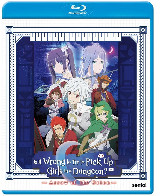 Is It Wrong To Try To Pick Up Girls In A Dungeon Arrow Of Orion Blu-ray Presale
