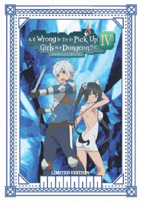 Is It Wrong to Try to Pick Up Girls in a Dungeon Season 4 Reg B Blu-ray