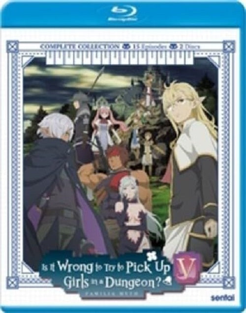 Is It Wrong To Try To Pick Up Girls In A Dungeon V Collection Blu-ray Presale