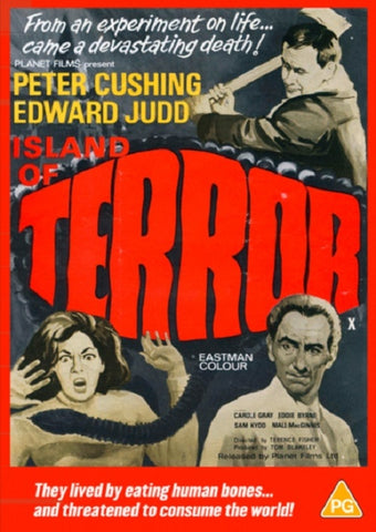Island of Terror (Peter Cushing Edward Judd Carole Gray) New DVD