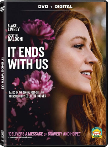 It Ends With Us (Blake Lively Justin Baldoni Jenny Slate) New DVD + Digital