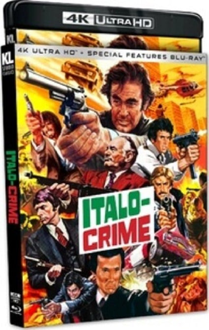 Italo Crime Collection (Martin Balsam) New 4K Ultra HD Blu-ray Presale