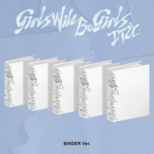 ITZY Girls Will Be Girls Binder Random Cover Version New CD + Postcard Presale