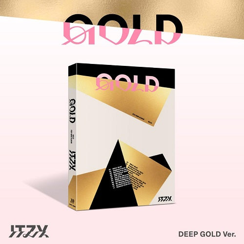 ITZY Gold Deep Gold Ver New CD