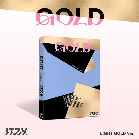 ITZY Gold Light Gold Ver New CD