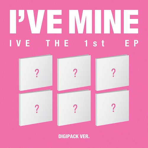 Ive I've Mine Digipak Random Cover CD + Photo Book + Photos + Photo Cards Poster