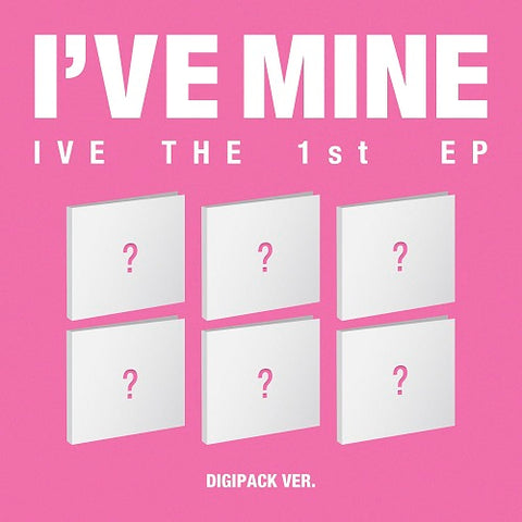 Ive I've Mine Digipak Random Cover CD + Photo Book + Photos + Photo Cards Poster