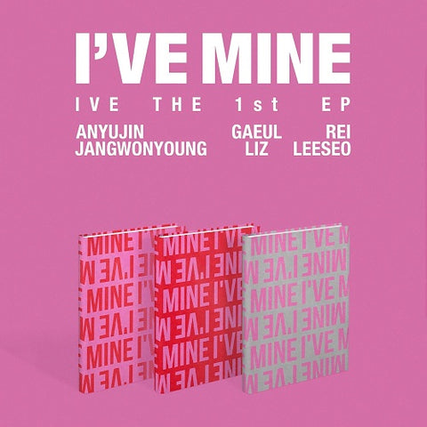 Ive I've Mine New CD + Sticker + Photo Book