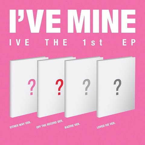 Ive I've Mine Random Cover New CD + Photo Book + Photos + Photo Cards