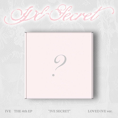Ive Secret Loved Ive Version New CD + Sticker + Photo Book + Photo Presale