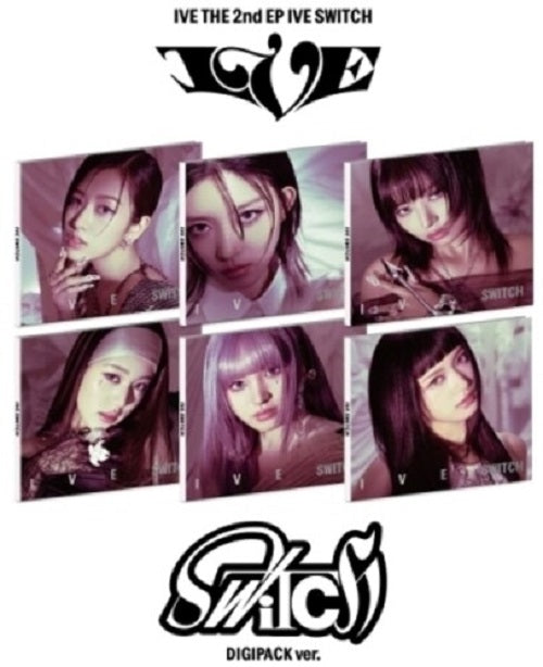 Ive Switch Digipack Random Cover Version New CD + Photo Book + Poster
