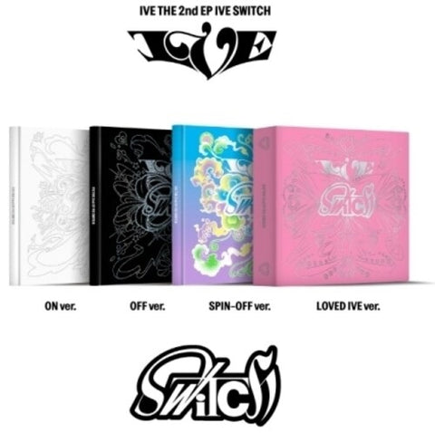 Ive Switch Random Cover New CD + Photo Book + Photos + Photo Cards