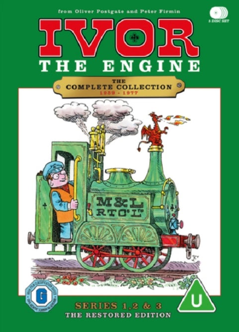 Ivor the Engine The Complete Collection (Olwen Griffiths) New DVD Box Set