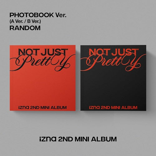 Izna Not Just Pretty Photobook Version New CD + Photo Book + Photo Presale