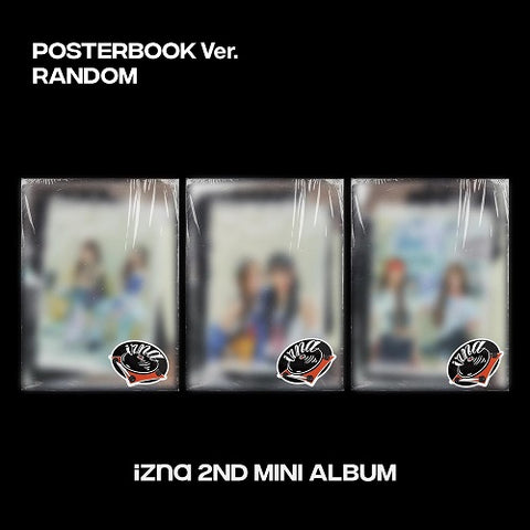 Izna Not Just Pretty Posterbook Version CD + Sticker + Photo Book Photo Presale