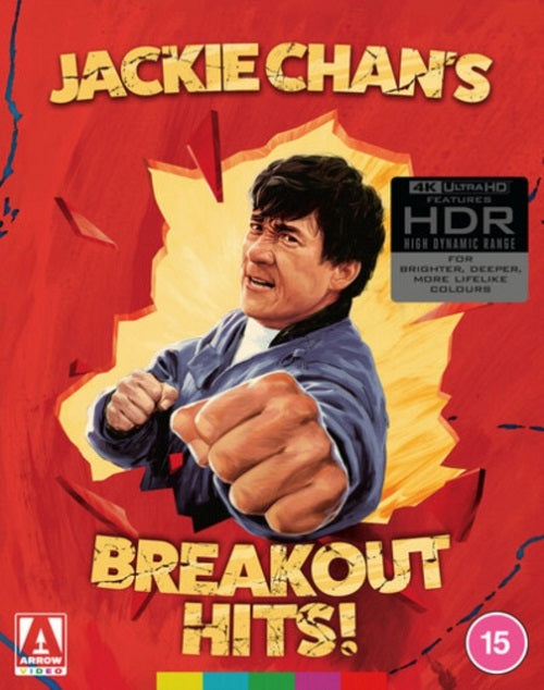 Jackie Chans Breakout Hits Limited Edition 4K Ultra HD Region B Blu-ray + Book