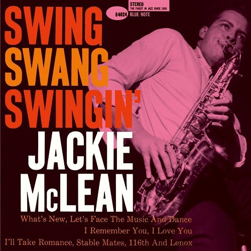 Jackie McLean Swing Swang Swingin UHQCD New CD Presale