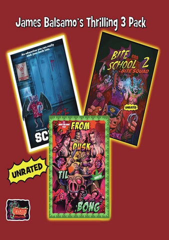 James Balsamo's Thrilling 3 Pack Balsamos New DVD Presale