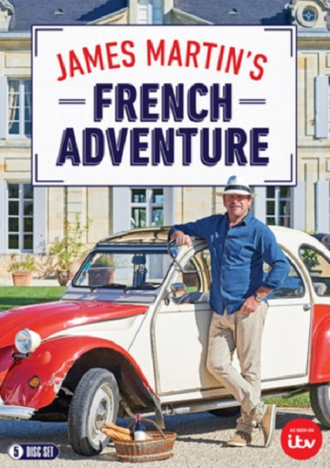 James Martins French Adventure New Region 2 DVD