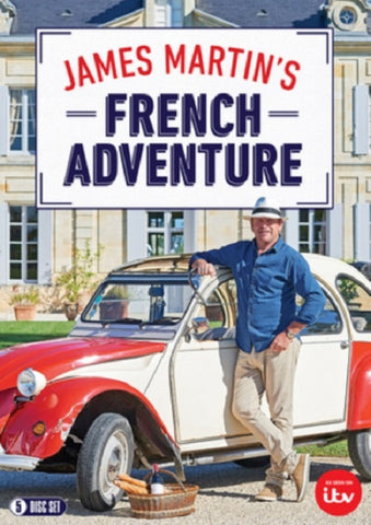 James Martins French Adventure New Region 2 DVD