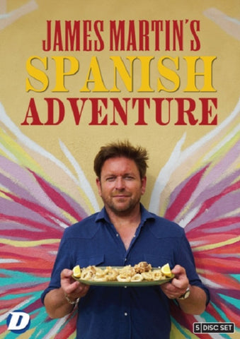 James Martins Spanish Adventures New DVD Box Set