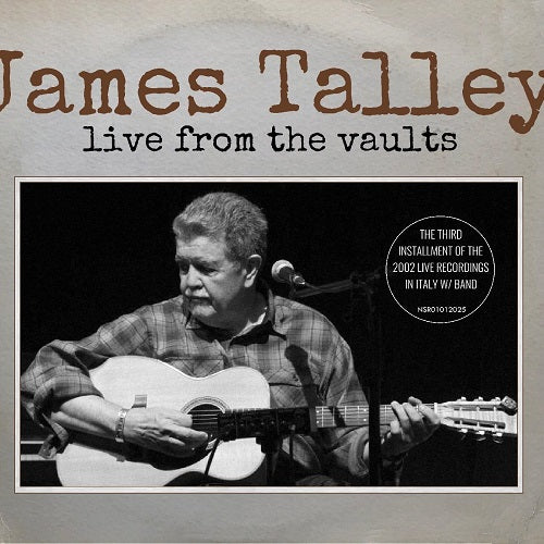 James Talley Live from the Vaults New CD Presale