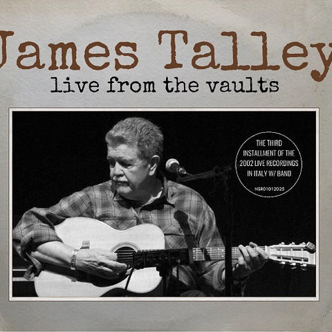 James Talley Live from the Vaults New CD Presale
