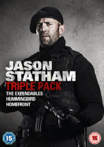 Jason Statham Triple Pack The Expendables + Hummingbird + Homefront Region 2 DVD