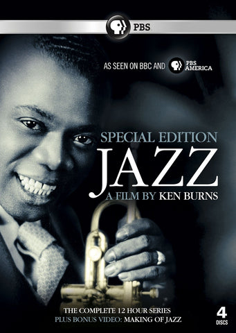 Jazz A Film By Ken Burns 12 Hour Series Special Edition 4xDiscs New Region 2 DVD