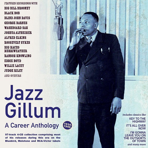Jazz Gillum A Career Anthology 1934-49 1934 49 4 Disc New CD Presale