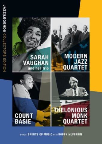 Jazz Legends (Sarah Vaughan Count Basie) Collectors Edition New DVD Box Set
