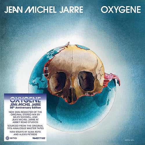 Jean Michel Jarre Oxygene 50th Anniversary Remastered Edition New CD Presale