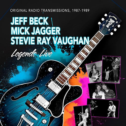 Jeff Beck Mick Jagger Stevie Ray Vaughan Legends live New CD Presale