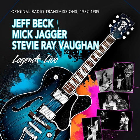 Jeff Beck Mick Jagger Stevie Ray Vaughan Legends live New CD Presale