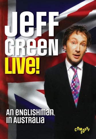 Jeff Green Live An Englishman in Australia New DVD