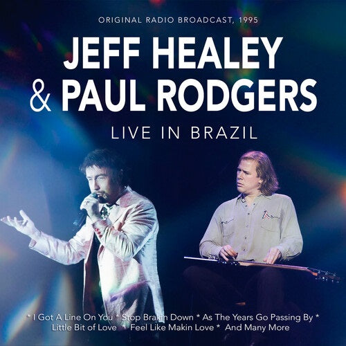 JEFF HEALEY & PAUL RODGERS Live In Brazil And New CD Presale