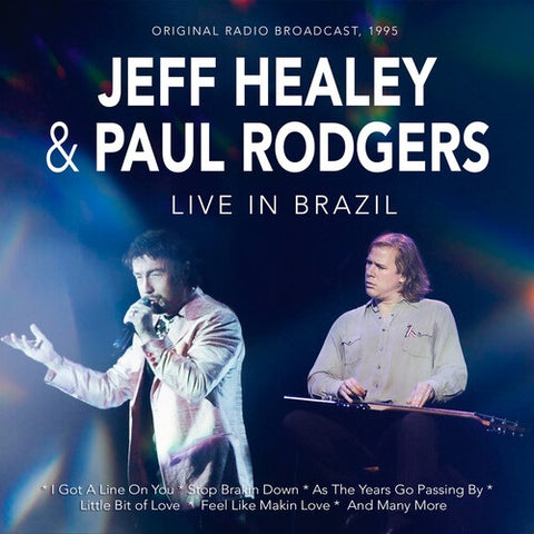 JEFF HEALEY & PAUL RODGERS Live In Brazil And New CD Presale