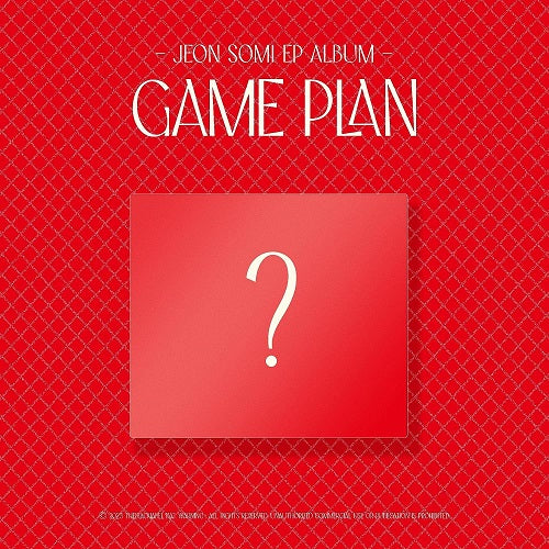 Jeon Somi Game Plan Jewel Case Version CD + Book + Poster + Photos + Photo Cards