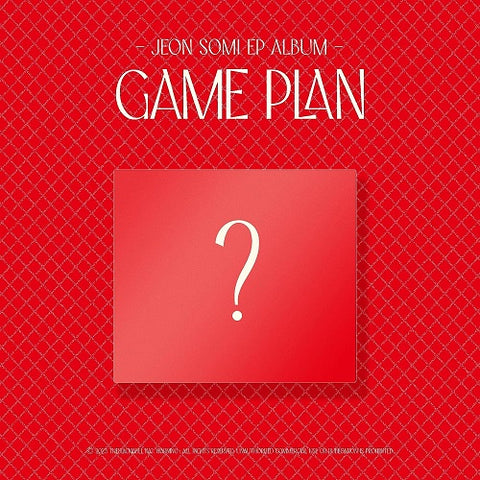 Jeon Somi Game Plan Jewel Case Version CD + Book + Poster + Photos + Photo Cards