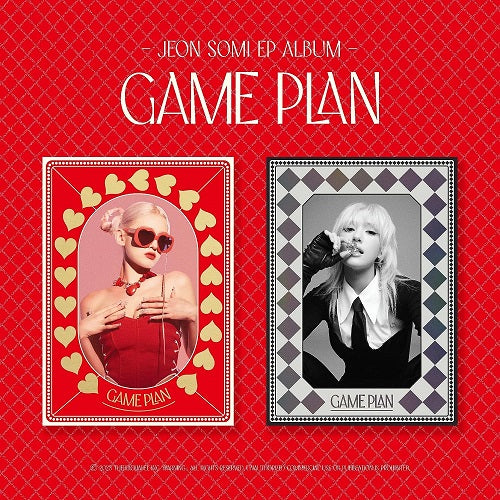 Jeon Somi Game Plan Photobook Version New CD + Puzzle + Sticker + Photo Book
