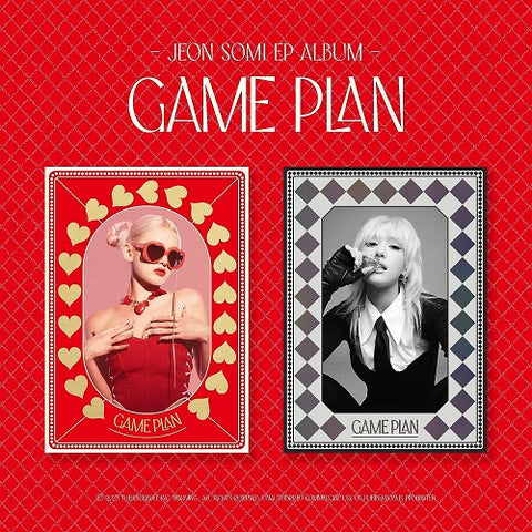 Jeon Somi Game Plan Photobook Version New CD + Puzzle + Sticker + Photo Book
