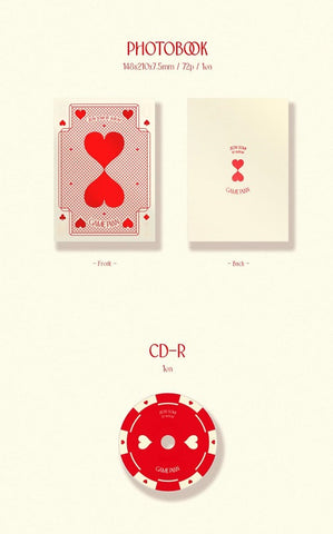 Jeon Somi Game Plan (Red Boxset) New CD + Sticker Photos Photo Cards Poster